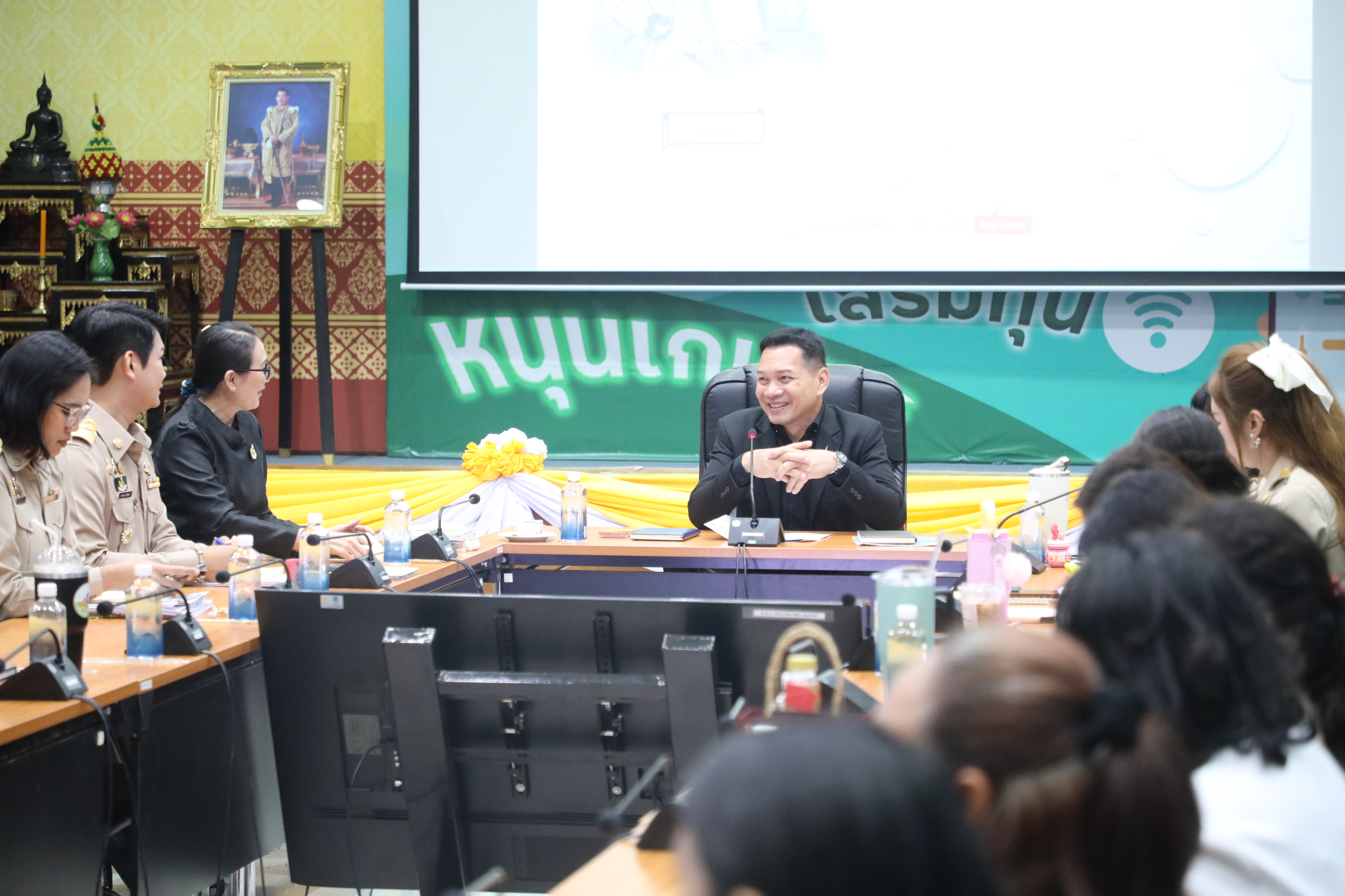 title - สบท. เปิดประชุมภายในสำนักบริหารกองทุน